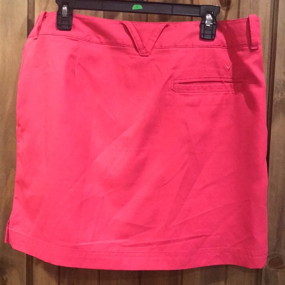 Callaway Golf ladies skort, size 14. Bright pink. - Picture 2 of 6